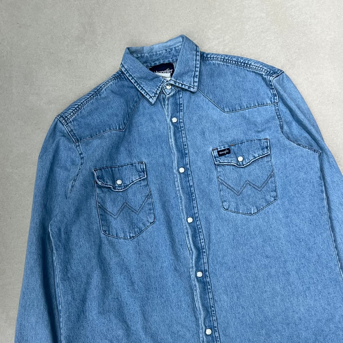 랭글러 워크 데님셔츠 s08971 상품이미지3