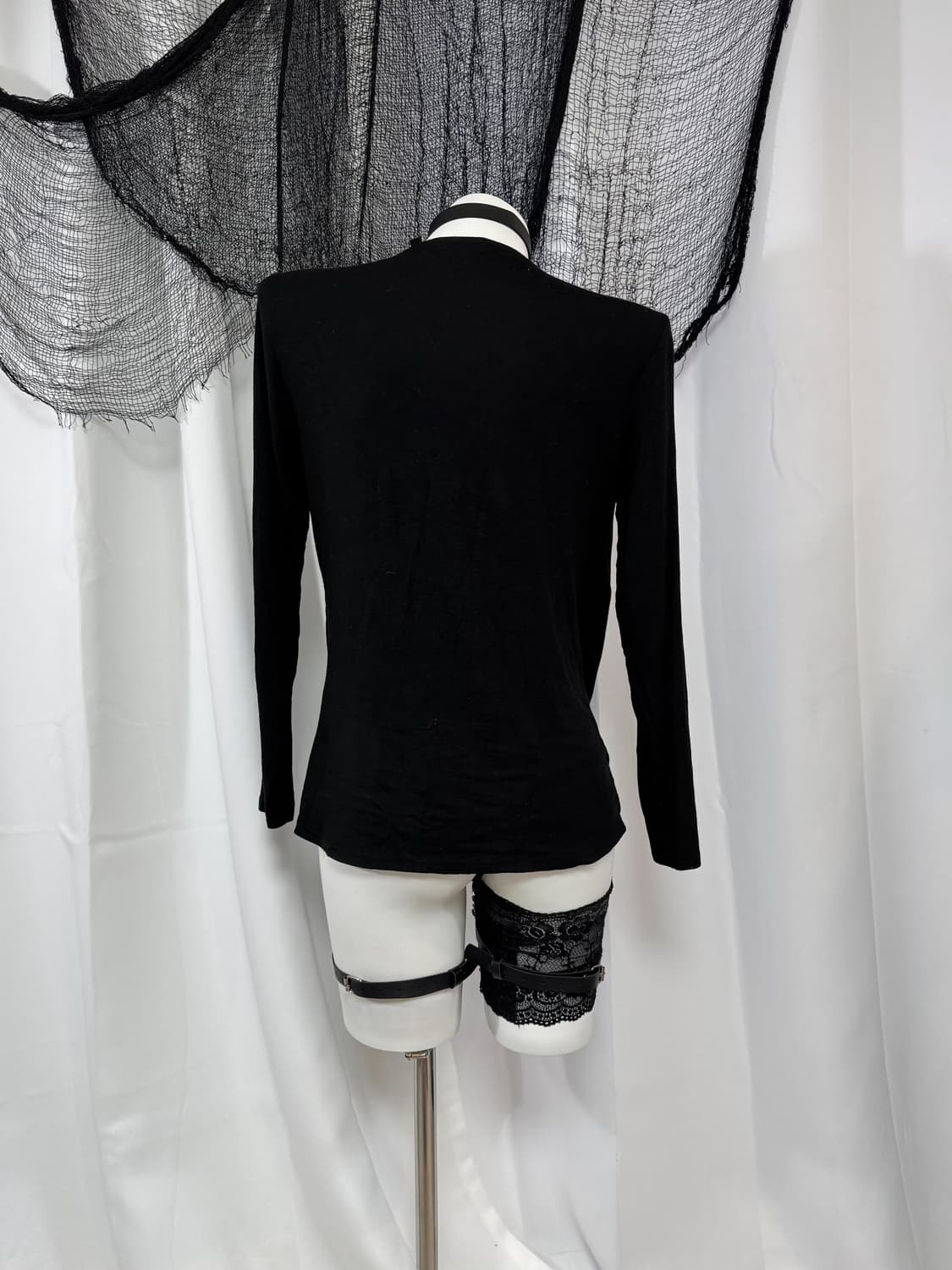 lace drape t-shirt 상품이미지4