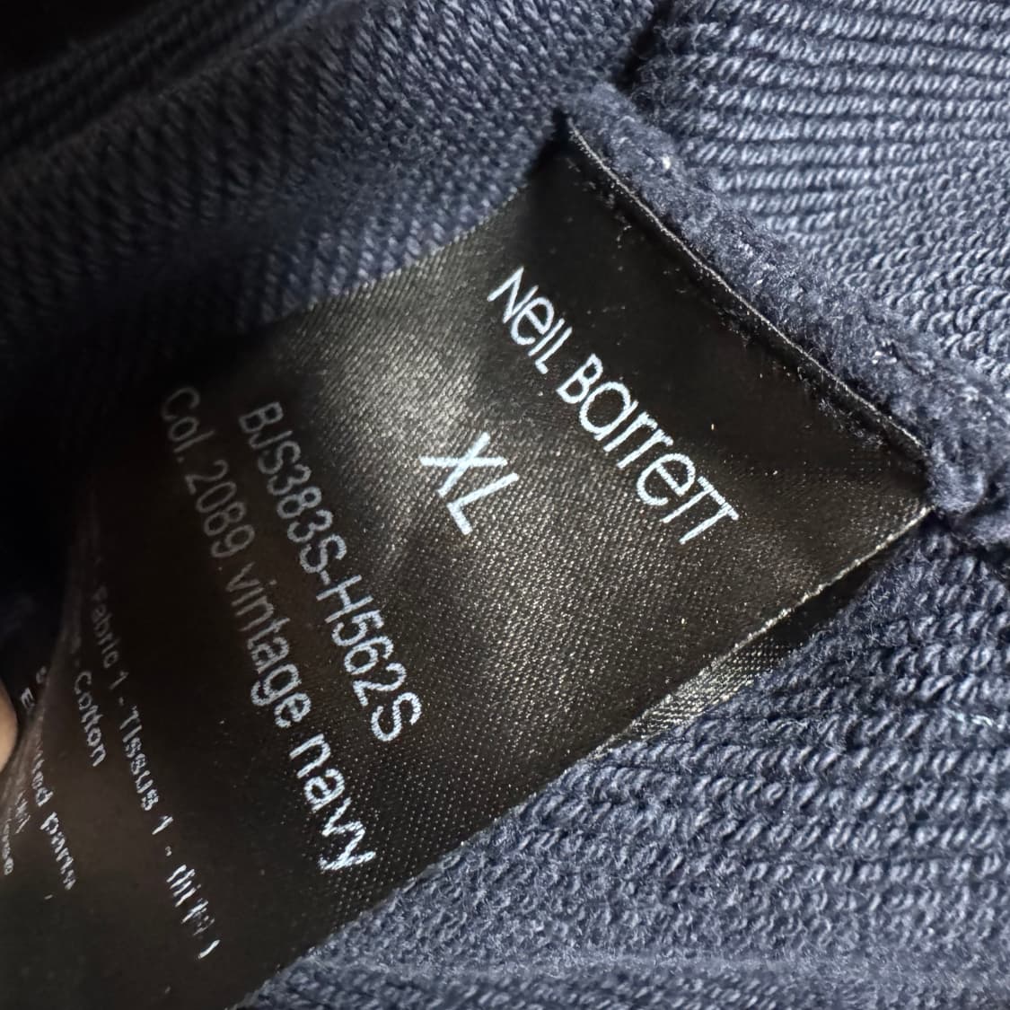 닐바렛 번개 맨투맨 XL 상품이미지3