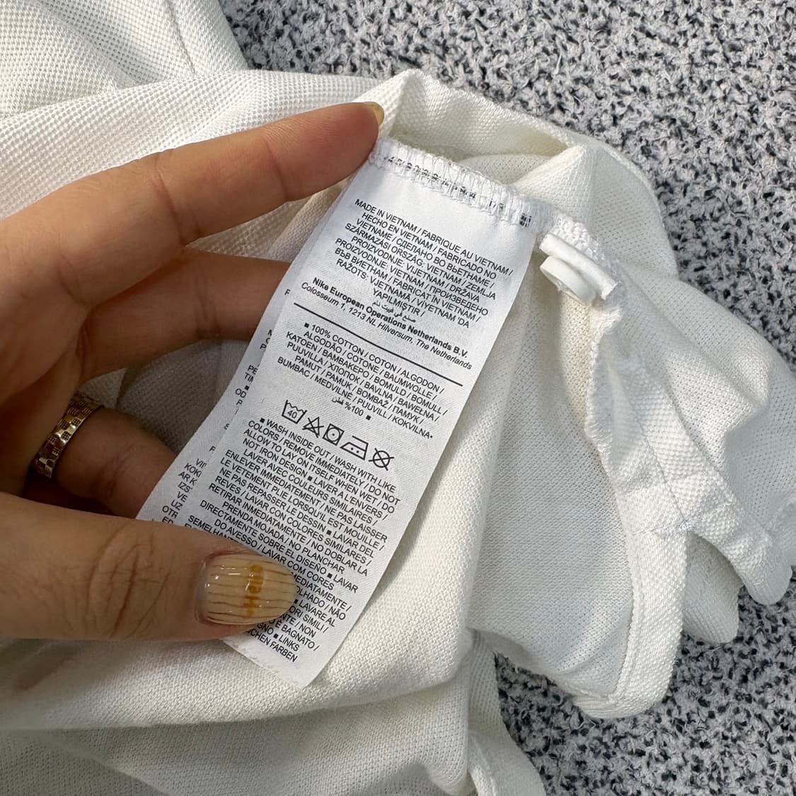 M 나이키 반팔 티셔츠 카라티 0413J 상품이미지5