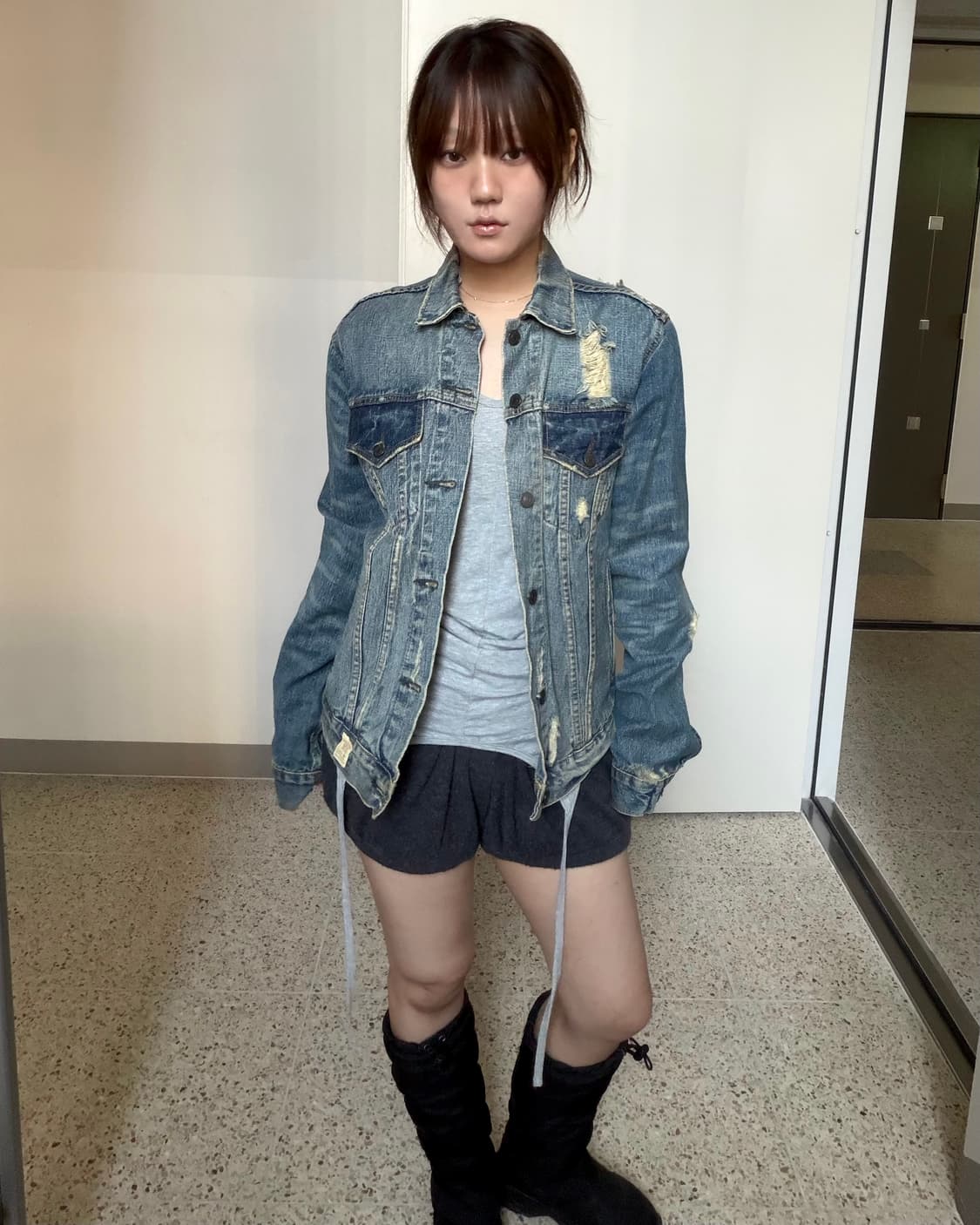 아베크롬비 데님 자켓 상품이미지5