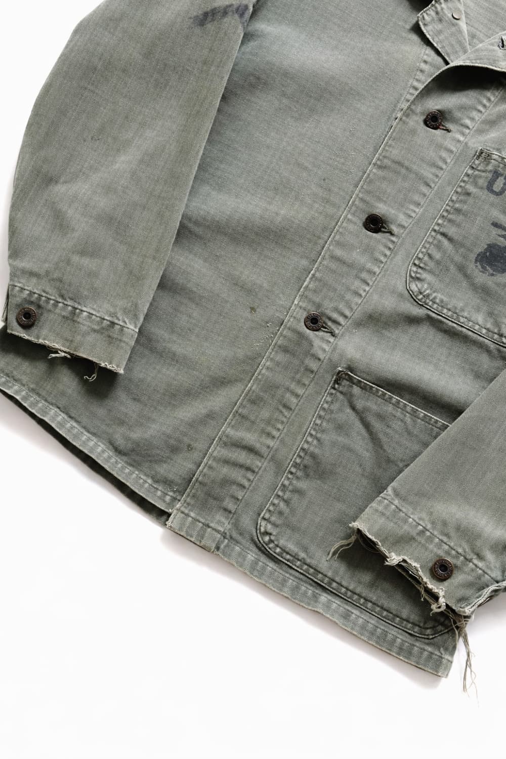 40s WW2 USMC P-41 HBT 유틸리티 자켓 100 상품이미지4