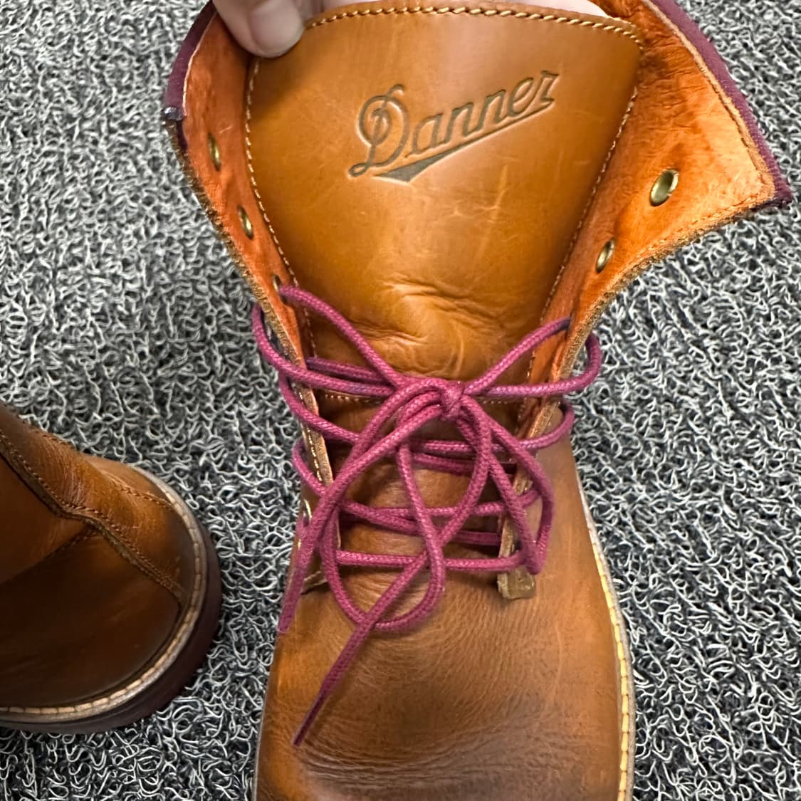 Danner 대너 6홀 플레인 부츠 브라운 260사이즈 상품이미지4