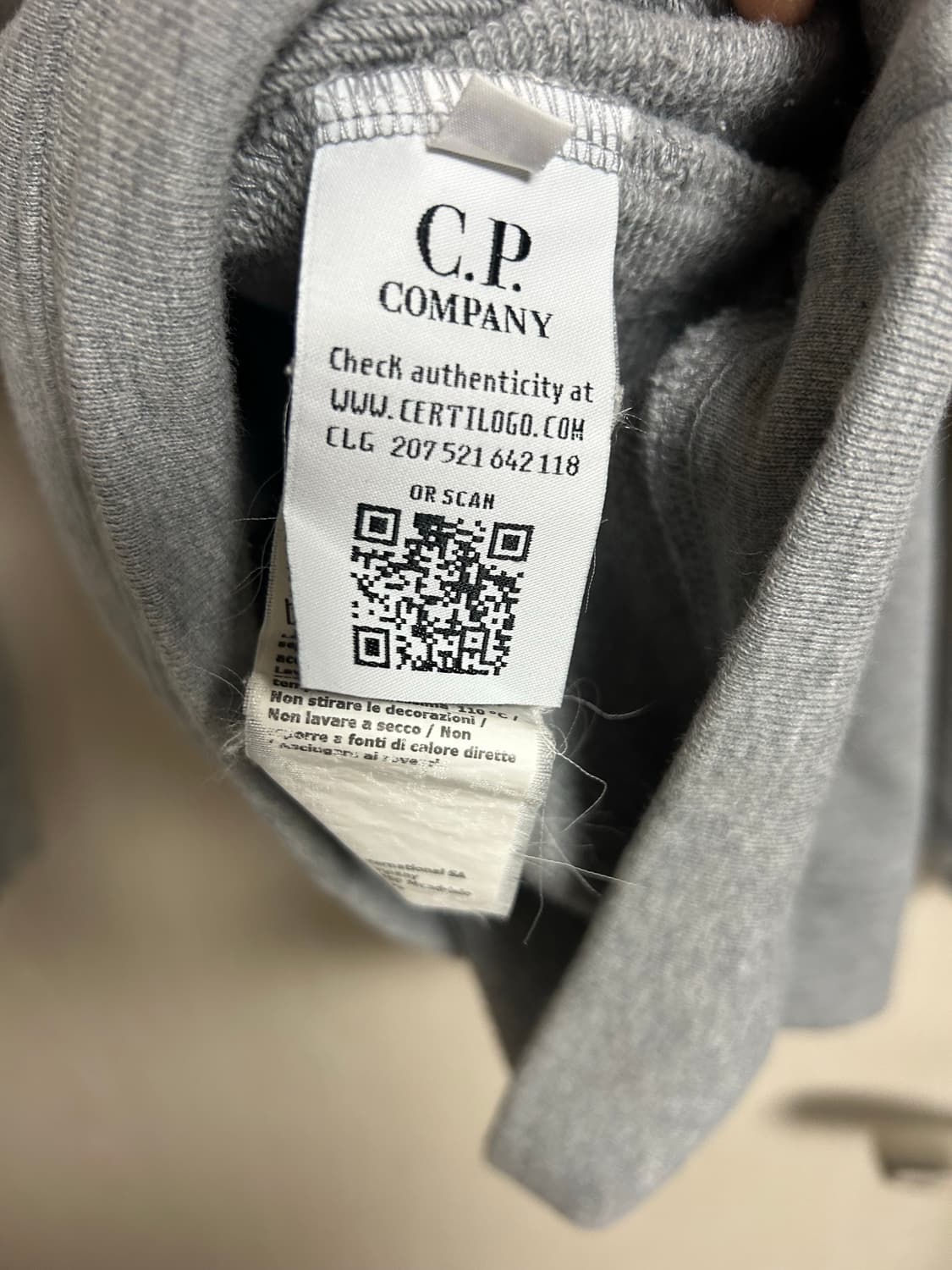 CP컴퍼니 맨투맨 XL 정품 팜 상품이미지5