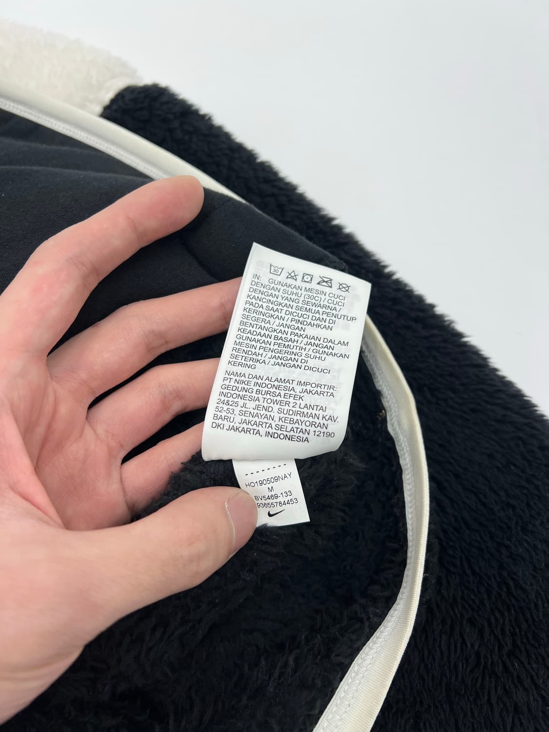 나이키 배색 후드 자켓 상품이미지7