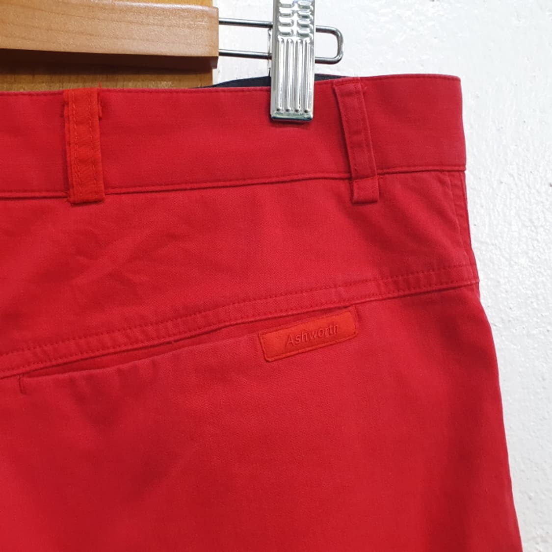애시워스 빨강 남자 골프바지(36) 상품이미지9