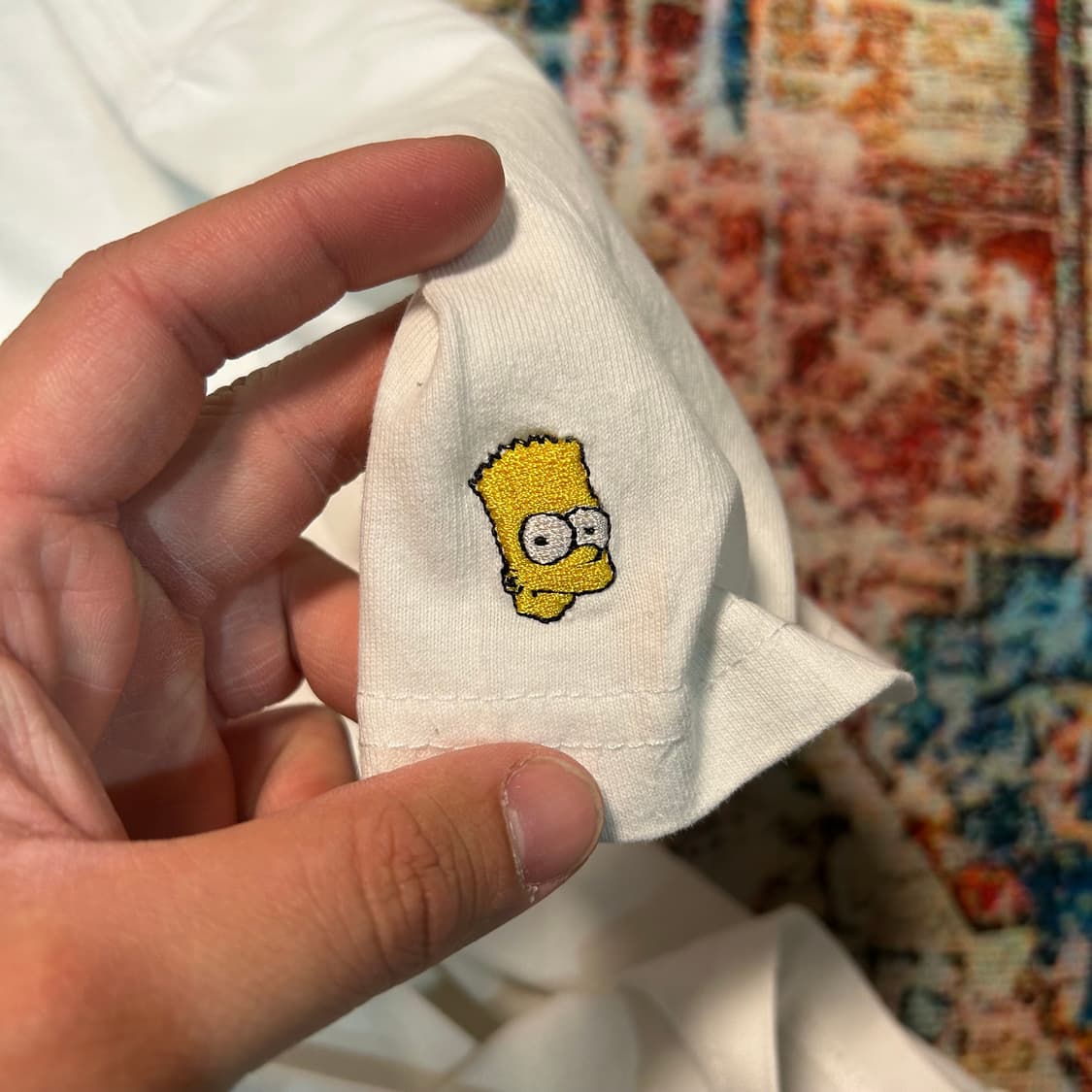 [M] 심슨 바트심슨 그래픽 카툰 티셔츠 상품이미지7