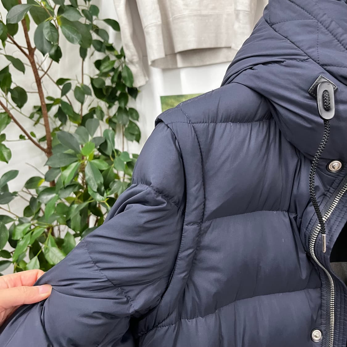 버버리 하틀리 2in1 구스다운 패딩점퍼 M 상품이미지6