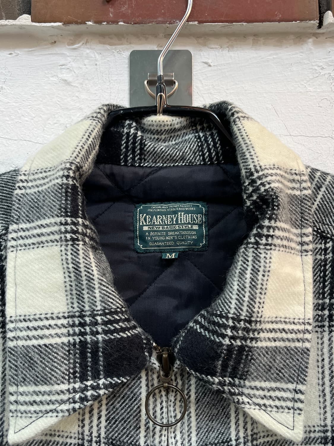 Kearney House 플란넬 울 지퍼 자켓 M 상품이미지2