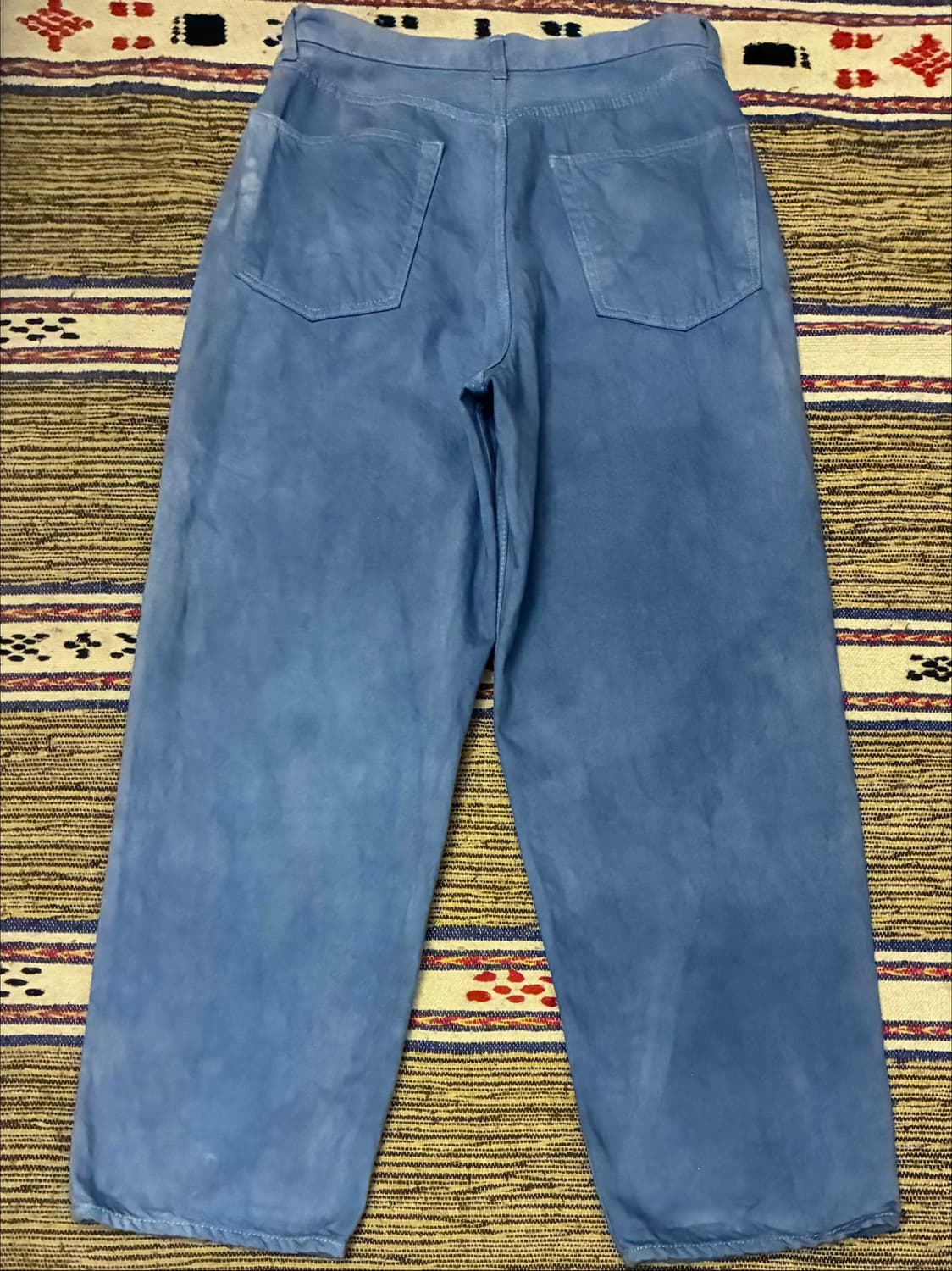 (1/29)marka 마카 스톤워시 페이디드 코쿤핏 데님 블루 by 상품이미지8