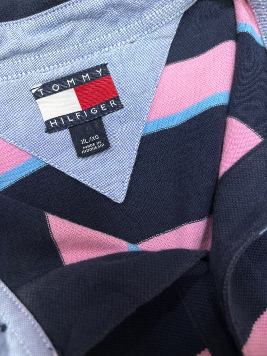 타미힐피거 스트라이프 반팔카라티 상품이미지5