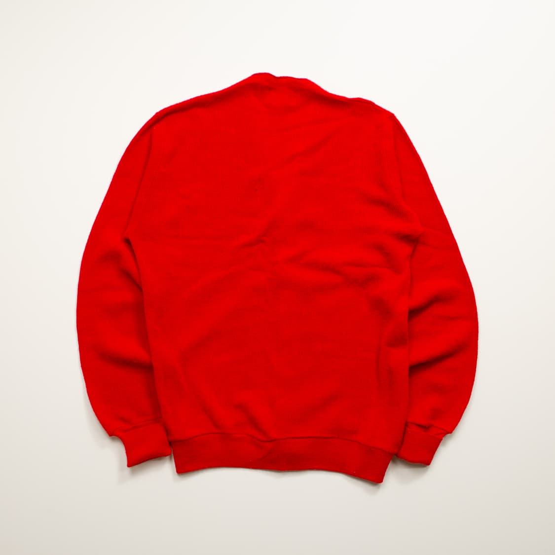 70s IZOD 라코스테 아크릴 가디건 레드 상품이미지7