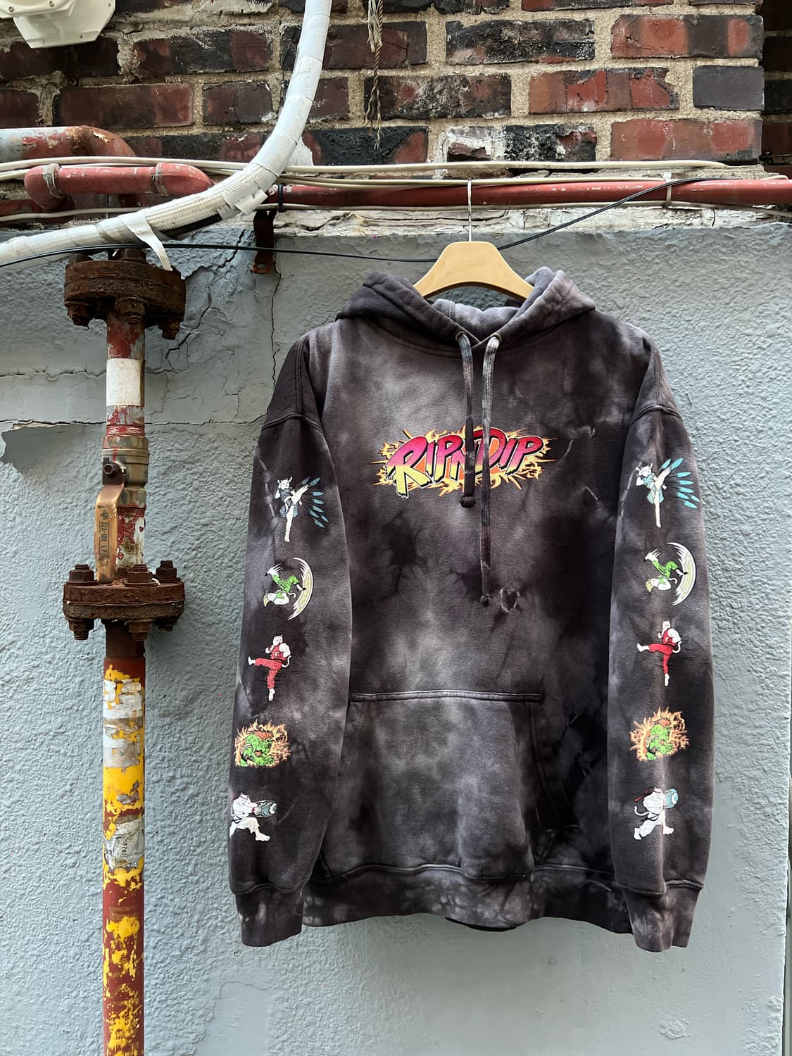 립앤딥 RIPNDIP 타이 다이 후드티 상품이미지1