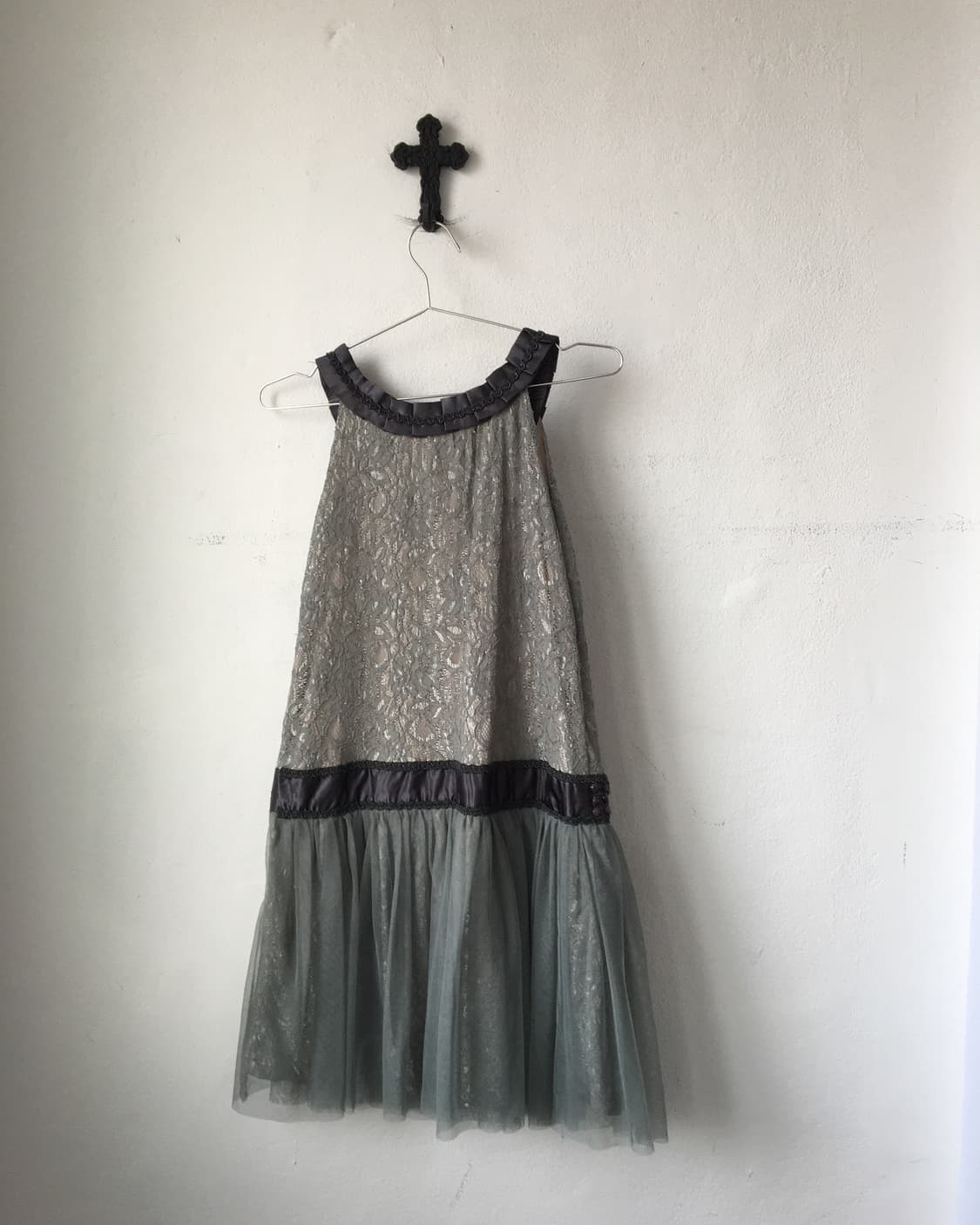 Axes femme lace sleeveless onepiece 상품이미지3