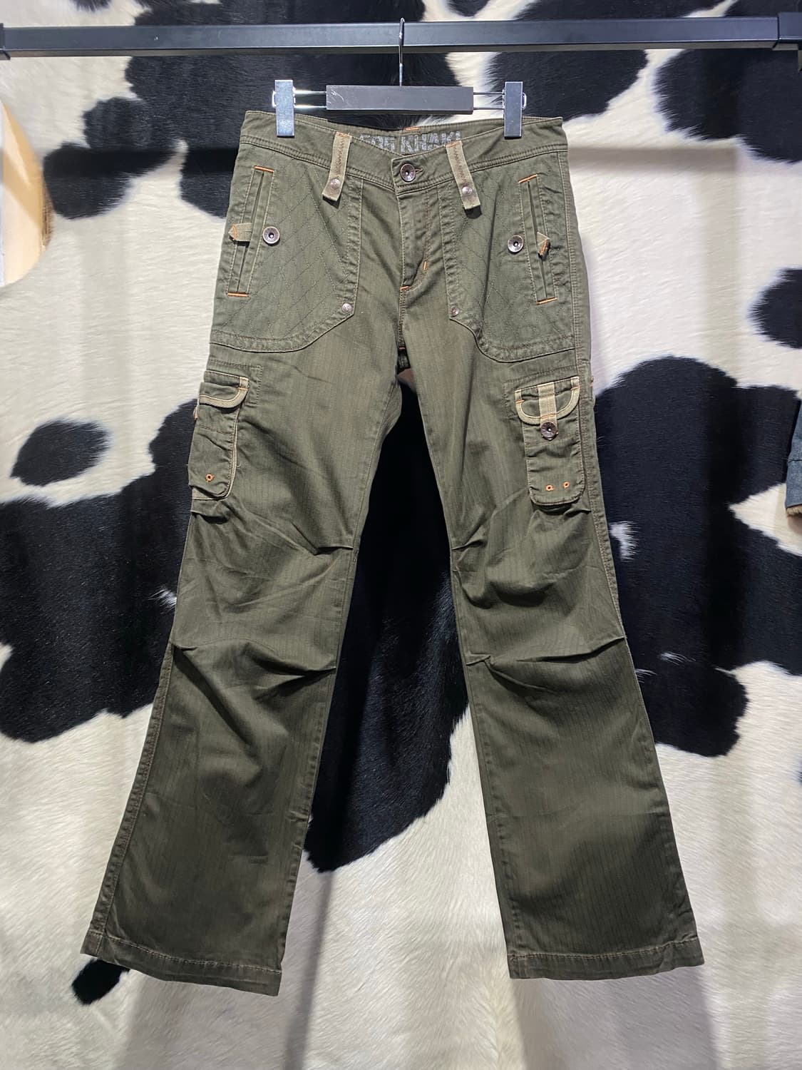 Edwin 스트레이트 카키 카고팬츠 상품이미지2