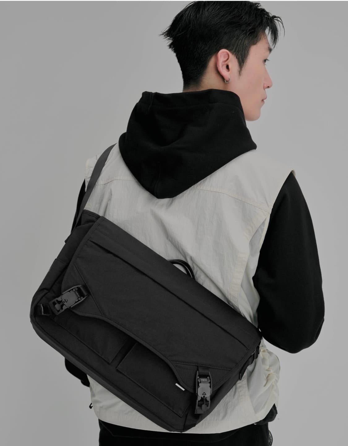 월스와일무브먼트 보닛백 bonnet bag 블랙 상품이미지2