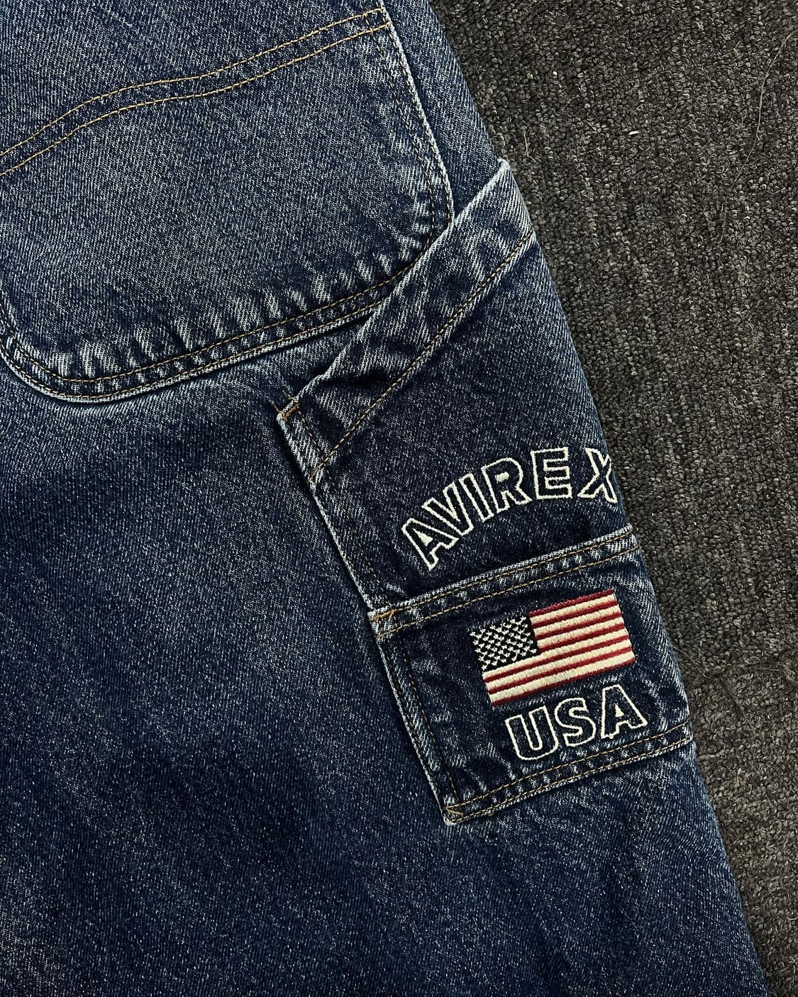 아비렉스 성조기 카펜더팬츠 상품이미지4