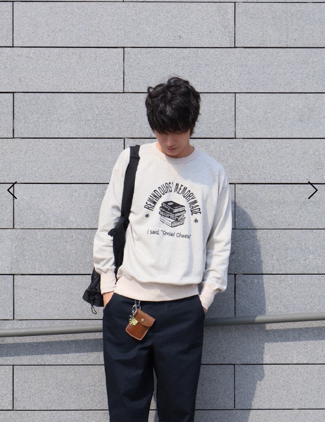 [새제품/2] 리와인드아워스 CHINO PANTS - 네이비 상품이미지5