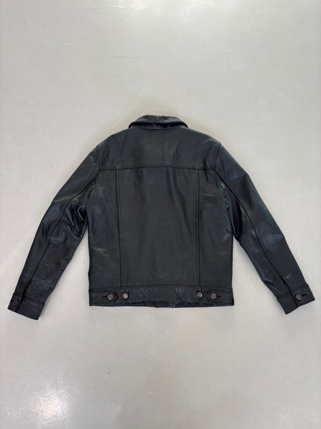 Vintage Malboro Leather Jacket 상품이미지6