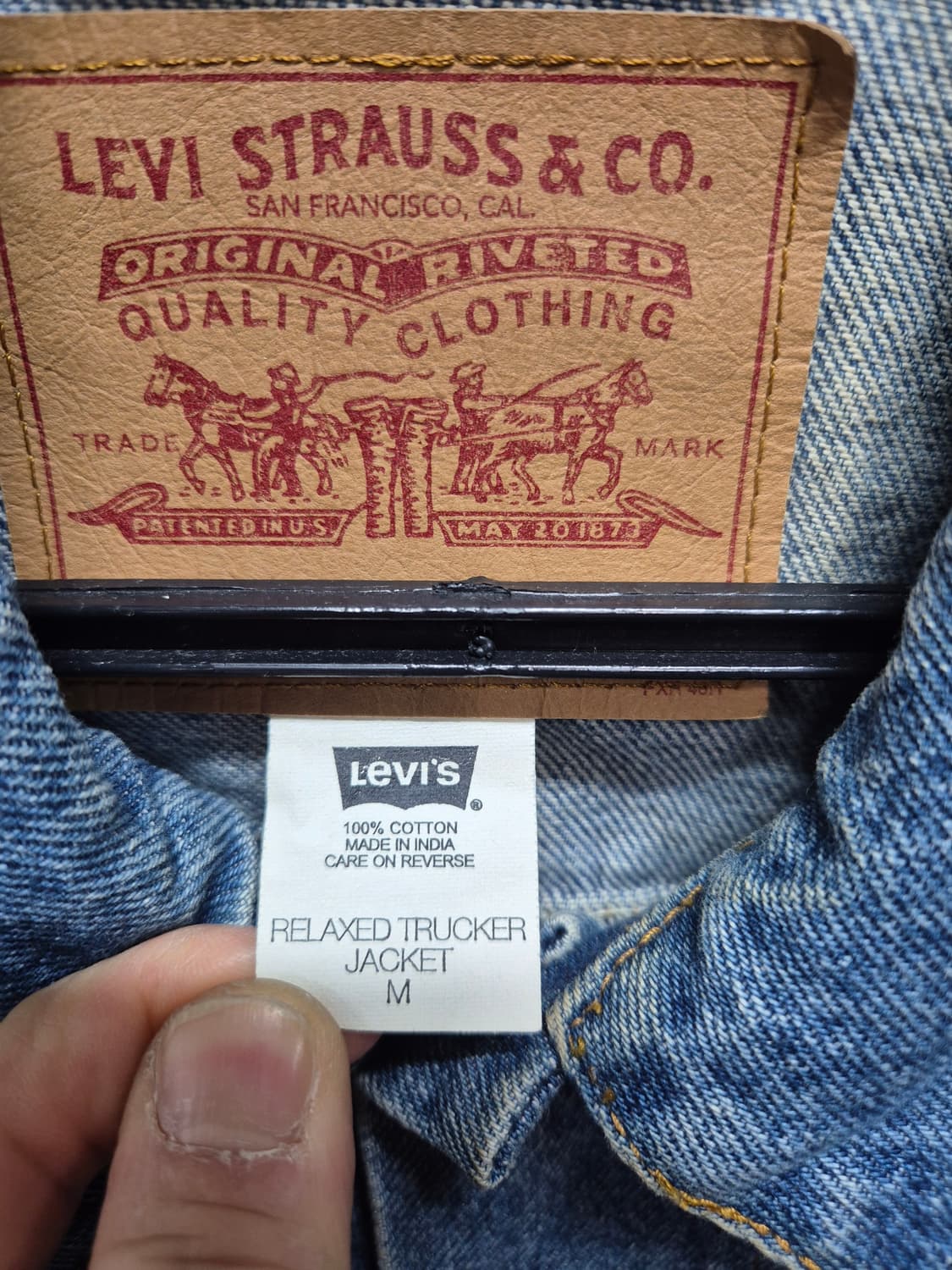 리바이스 데님 트러커자켓  상품이미지3