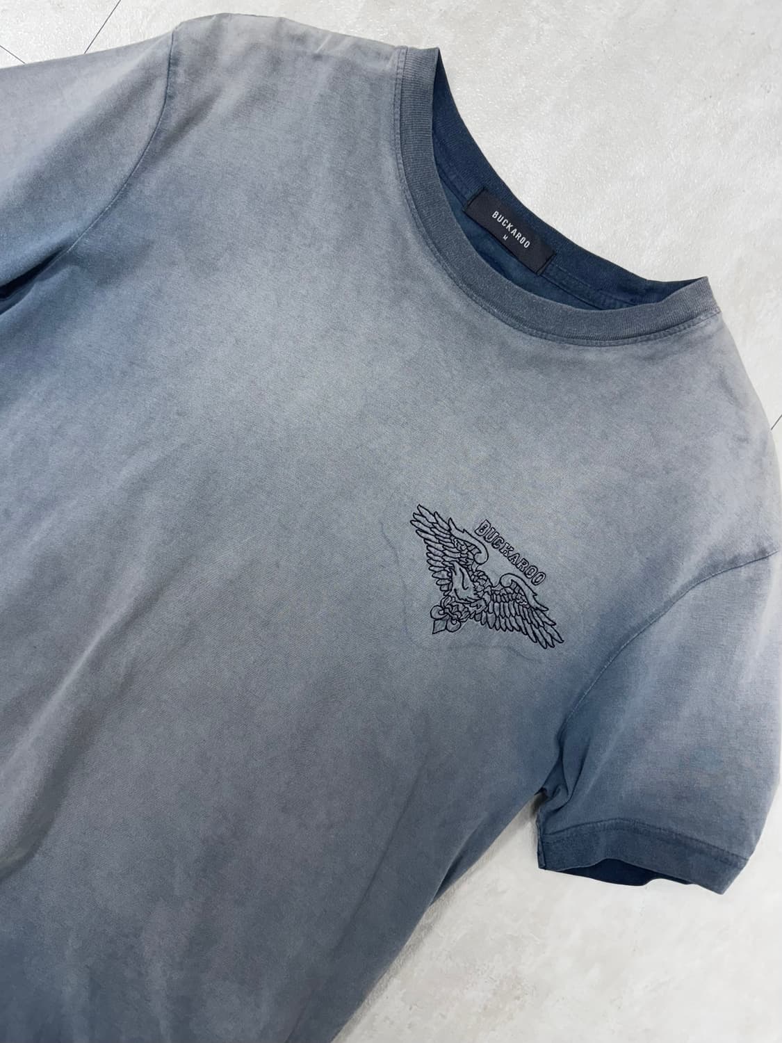 •버커루 Y2K 빈티지 자수  반팔 티셔츠 상품이미지5