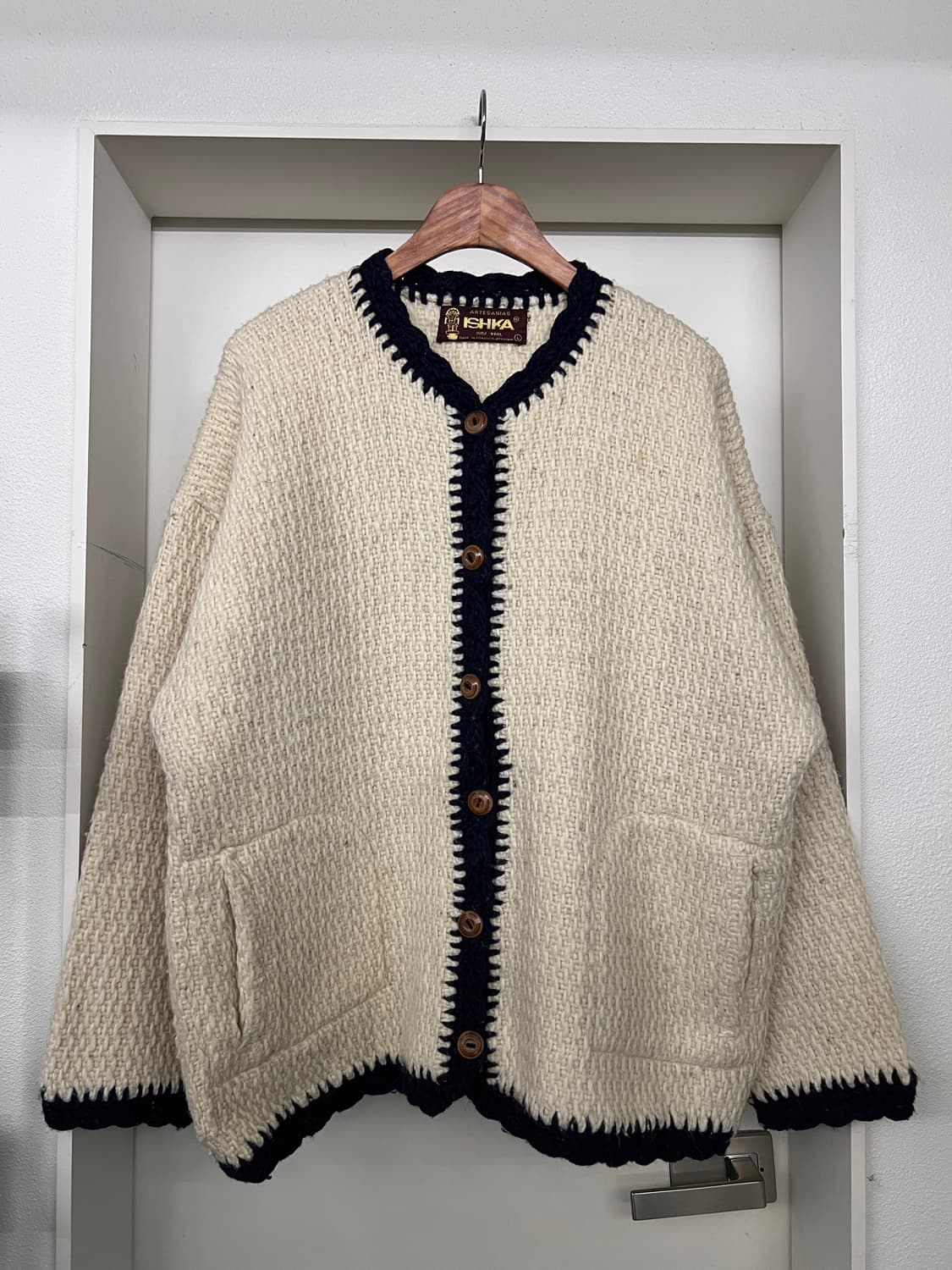 ARTESANIAS ISHKA HANDMADE 울가디건 울자켓 상품이미지1