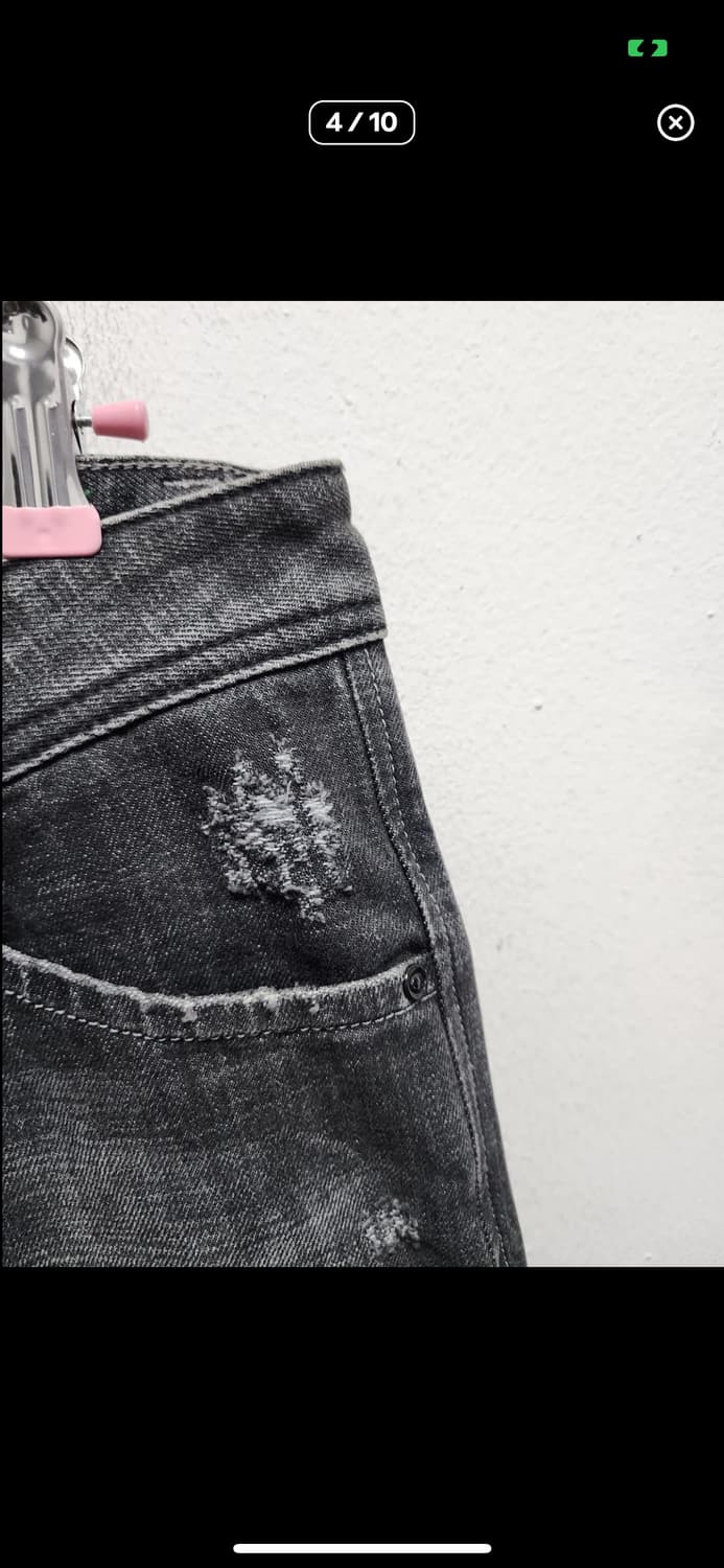 디젤 DARRON 빈티지 흑청바지 상품이미지4