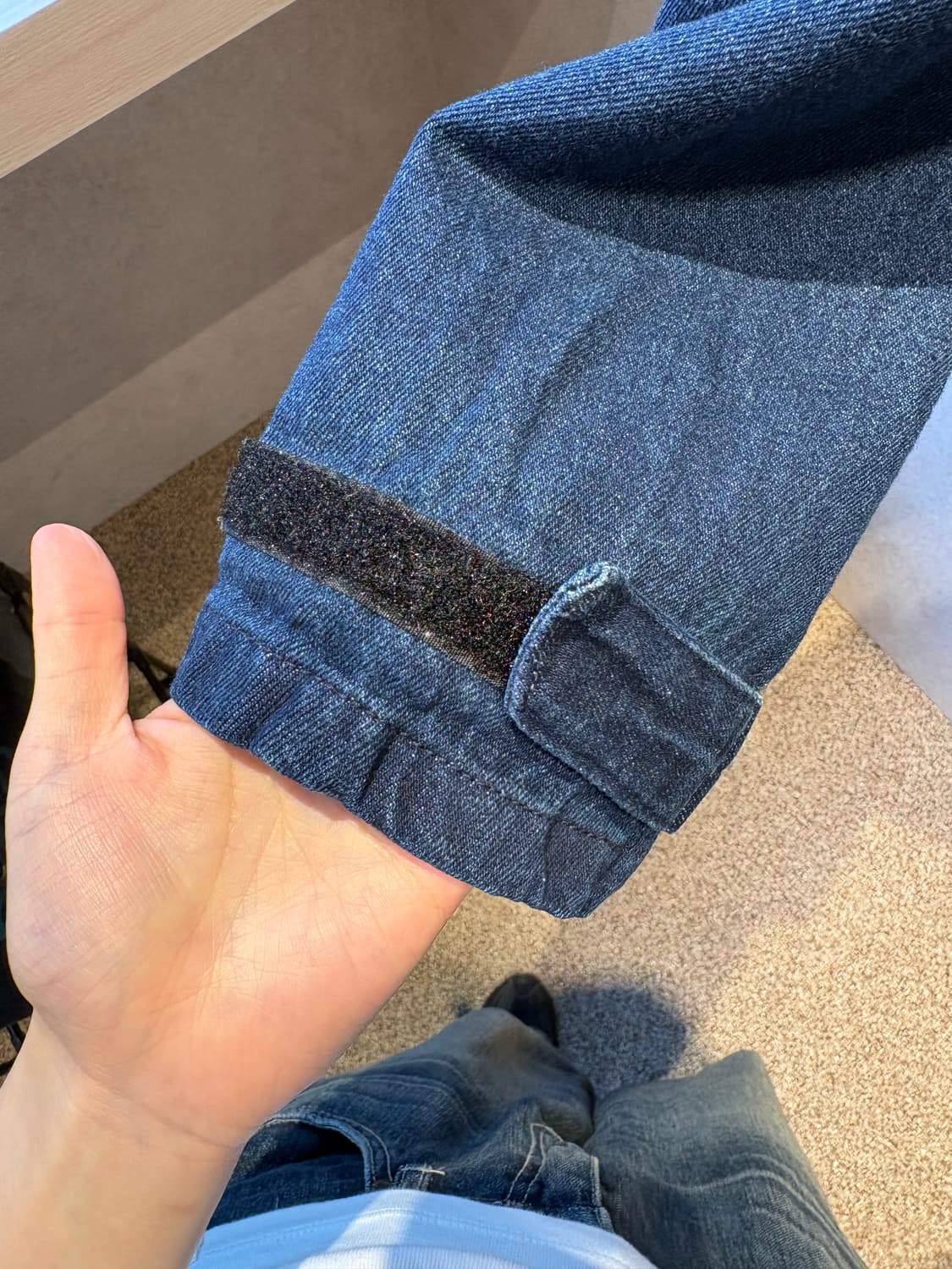 Denim hooded jacket 상품이미지3