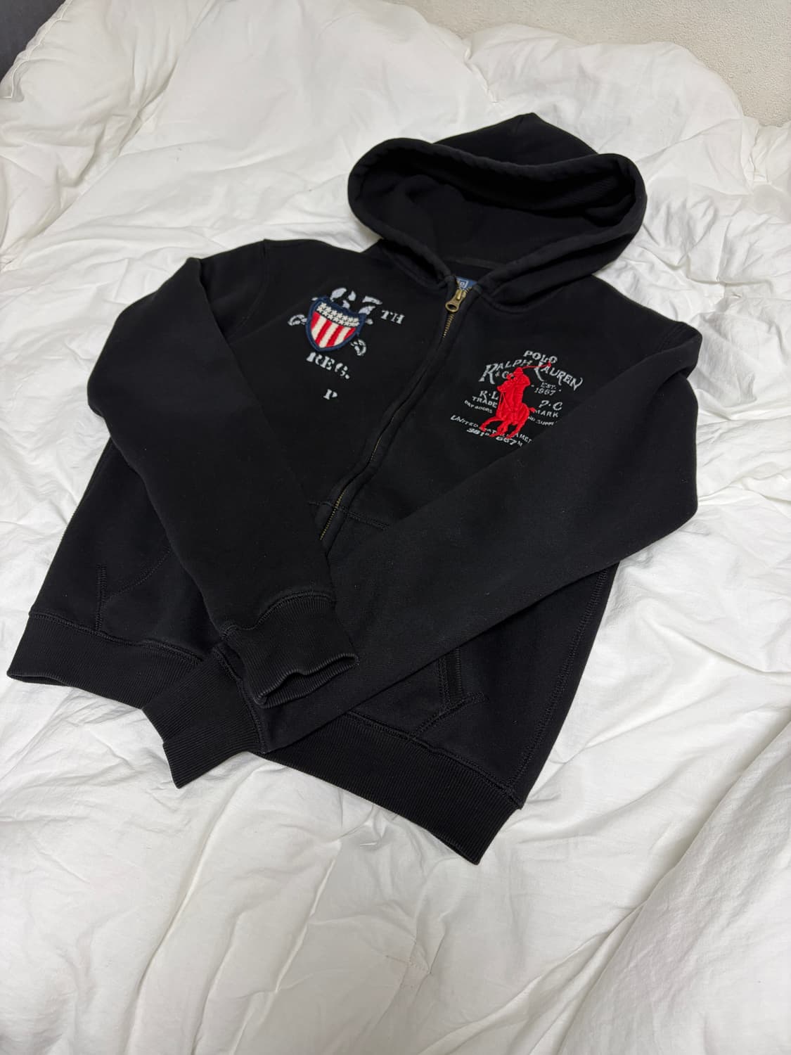 폴로 빅포니 후드티 S 상품이미지1