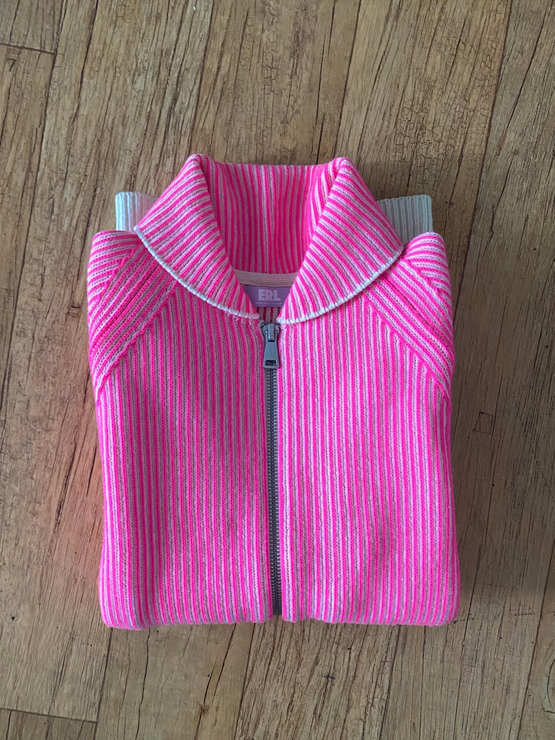 ERL pink knit zip up 상품이미지6