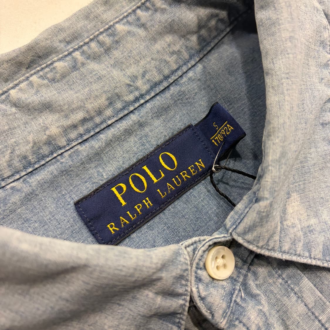[S] 폴로 랄프로렌 웨스턴 데님 셔츠 남방 B515 상품이미지4