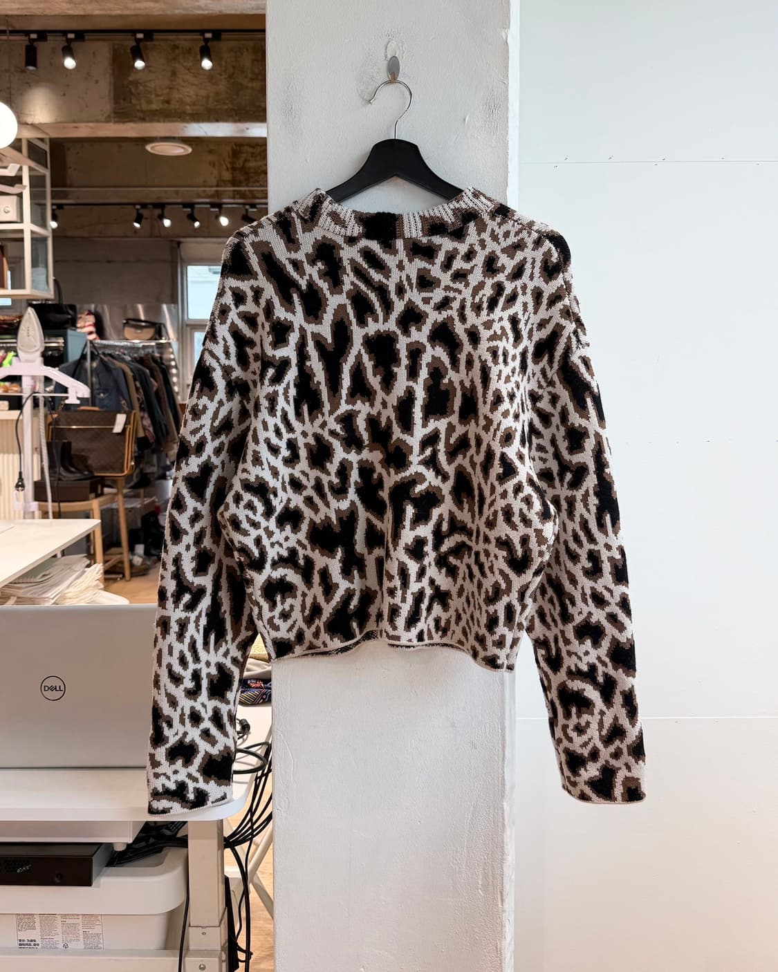 프로엔자 슐러 브라운 레오파드 니트  상품이미지7