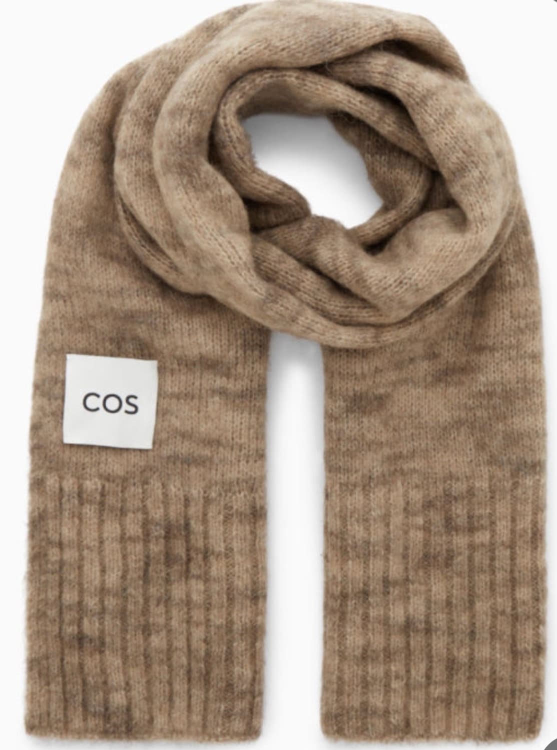 COS 코스 알파카울 머플러 베이지 상품이미지3