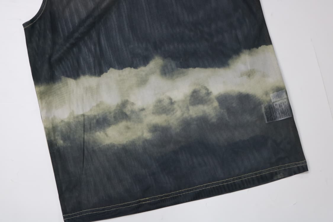 빈티지 타이다이 메쉬 슬리브리스 탱크탑 (FREE) 상품이미지4