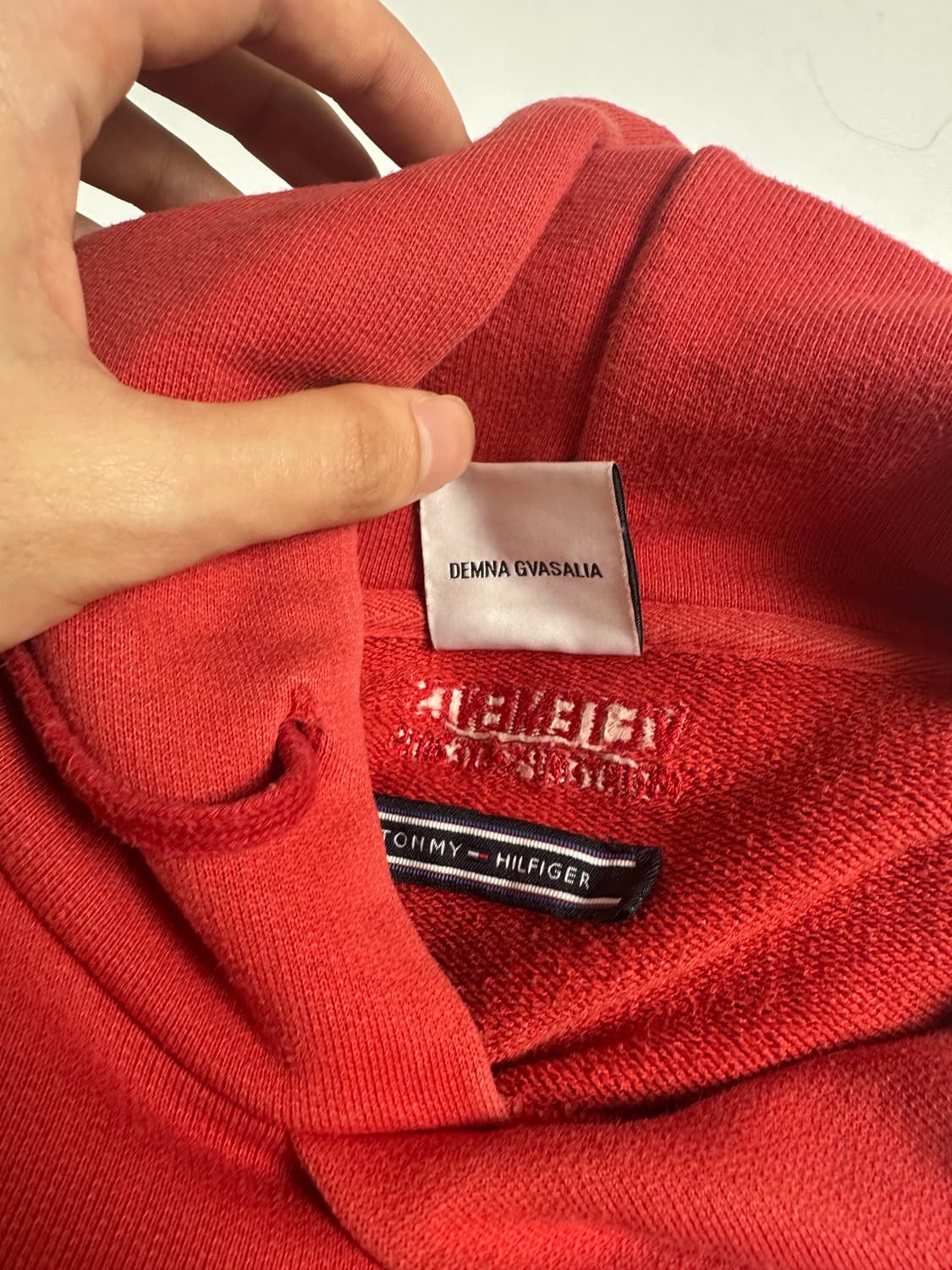 ‼️급처 베트멍 X 타미힐피거 후드티 S 상품이미지4