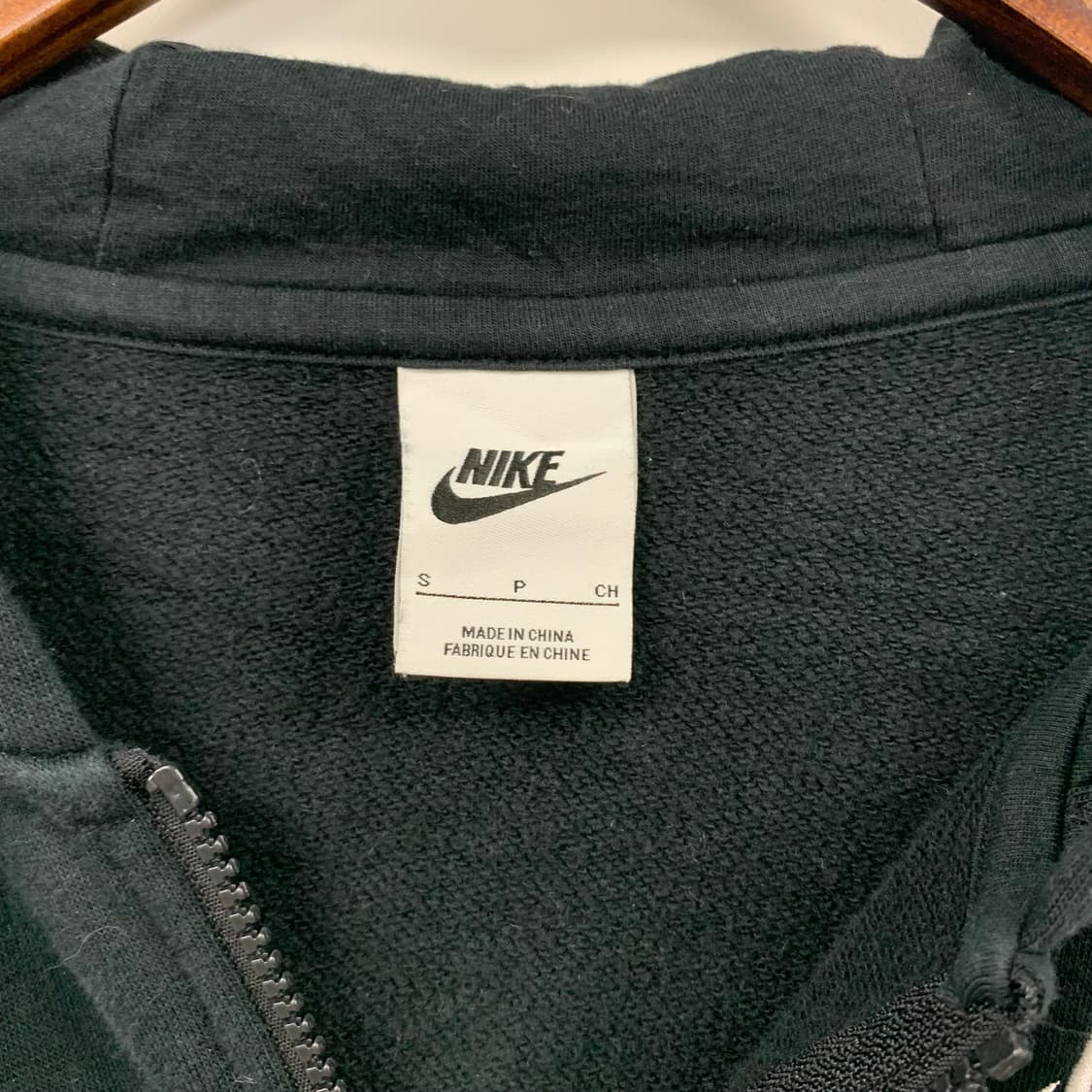 나이키 퓨추라 자수로고 블랙 후드집업 상품이미지7