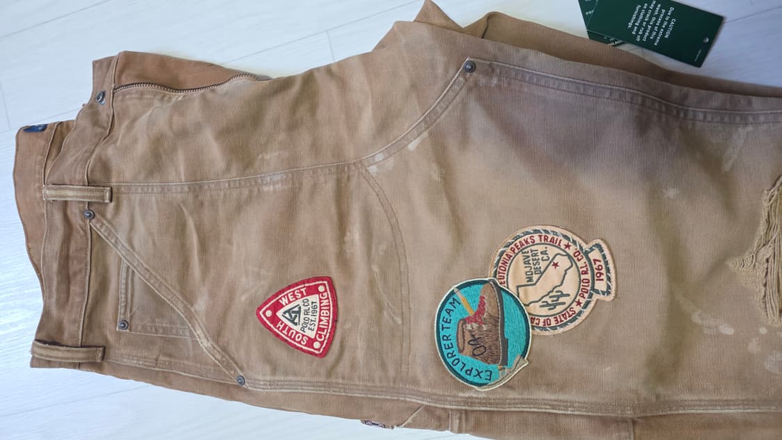 폴로 랄프로렌 카펜터 진 36X34남성 보이저 익스페디션패치 더블니 상품이미지9