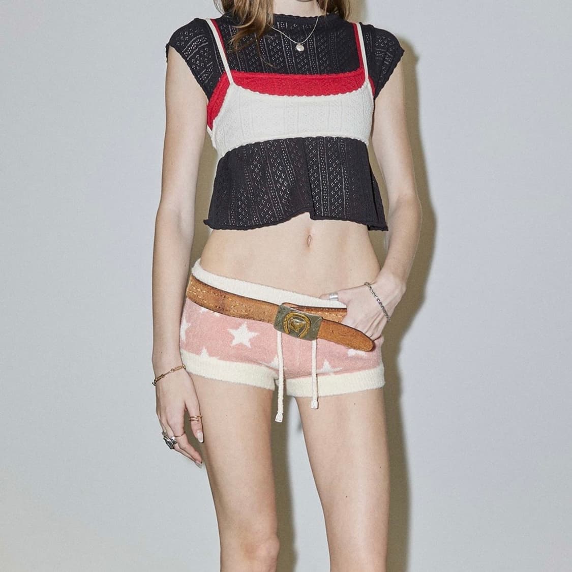 스컬프터 마이크로 쇼츠 star (버클 없는 버전) 상품이미지2