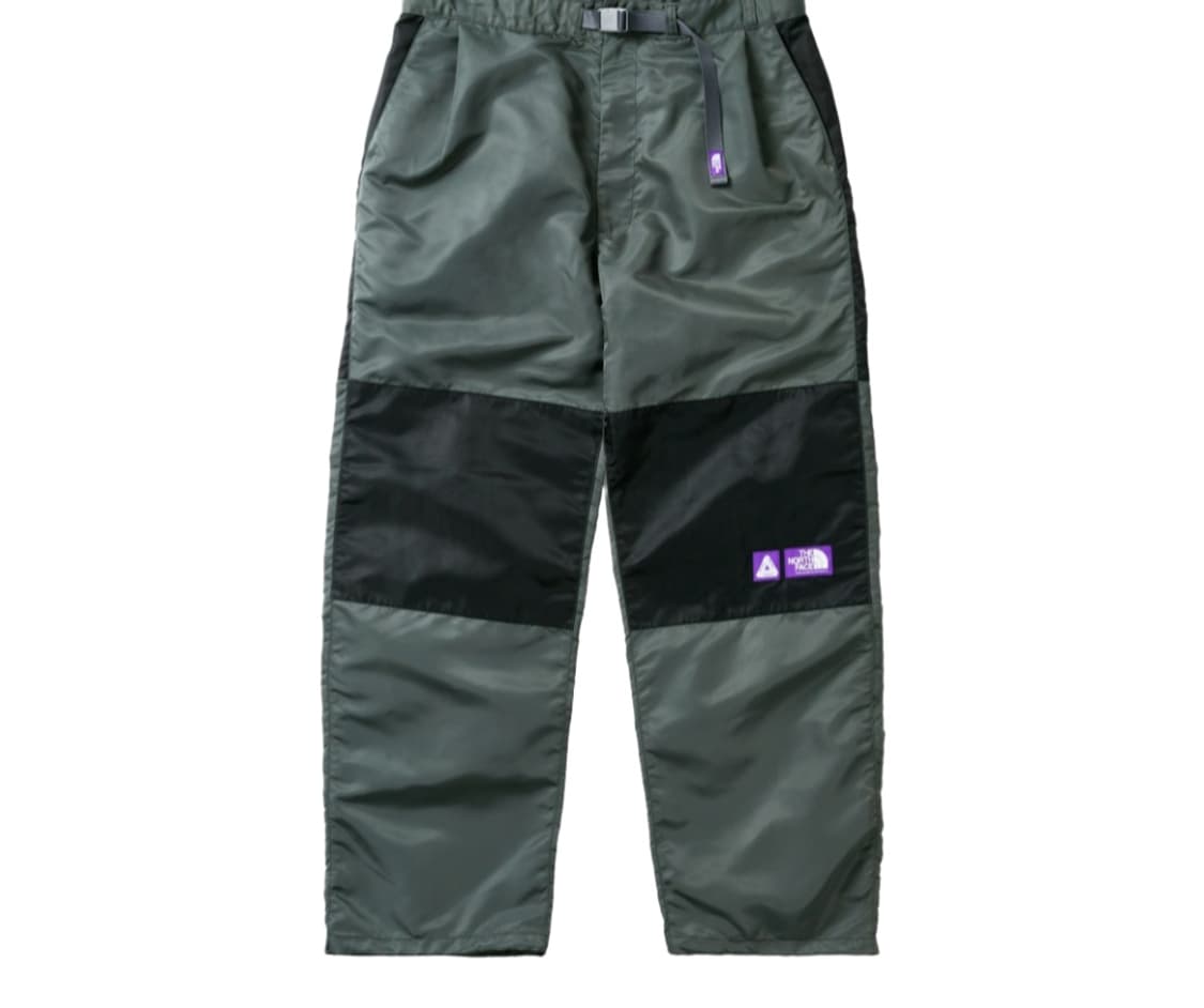 팔라스 x 노스페이스 퍼플라벨 마운틴 윈드 팬츠 아스팔트 그레이  상품이미지1