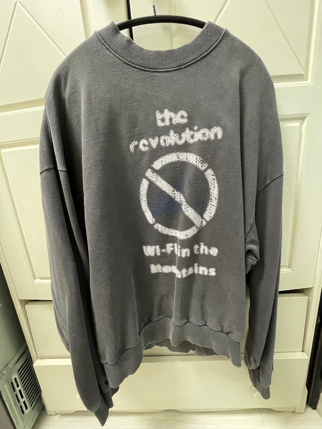 STU 에스티유 디스트로이드 맨투맨 L 상품이미지1