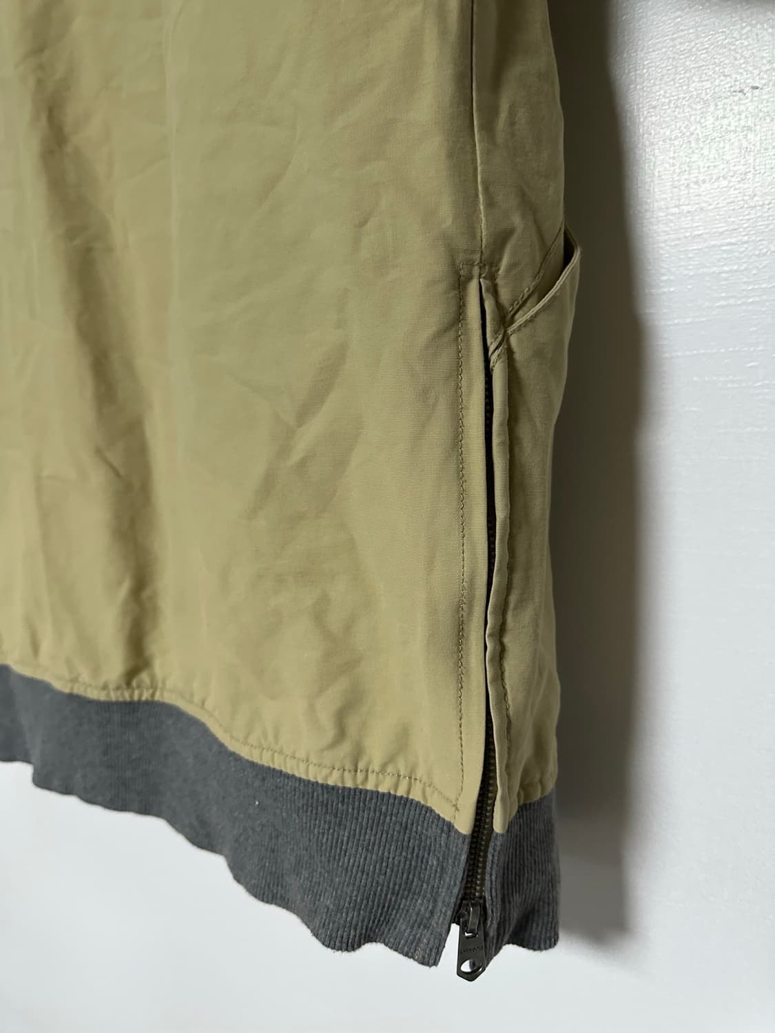 자라 베이지색 봄버 자켓 상품이미지3