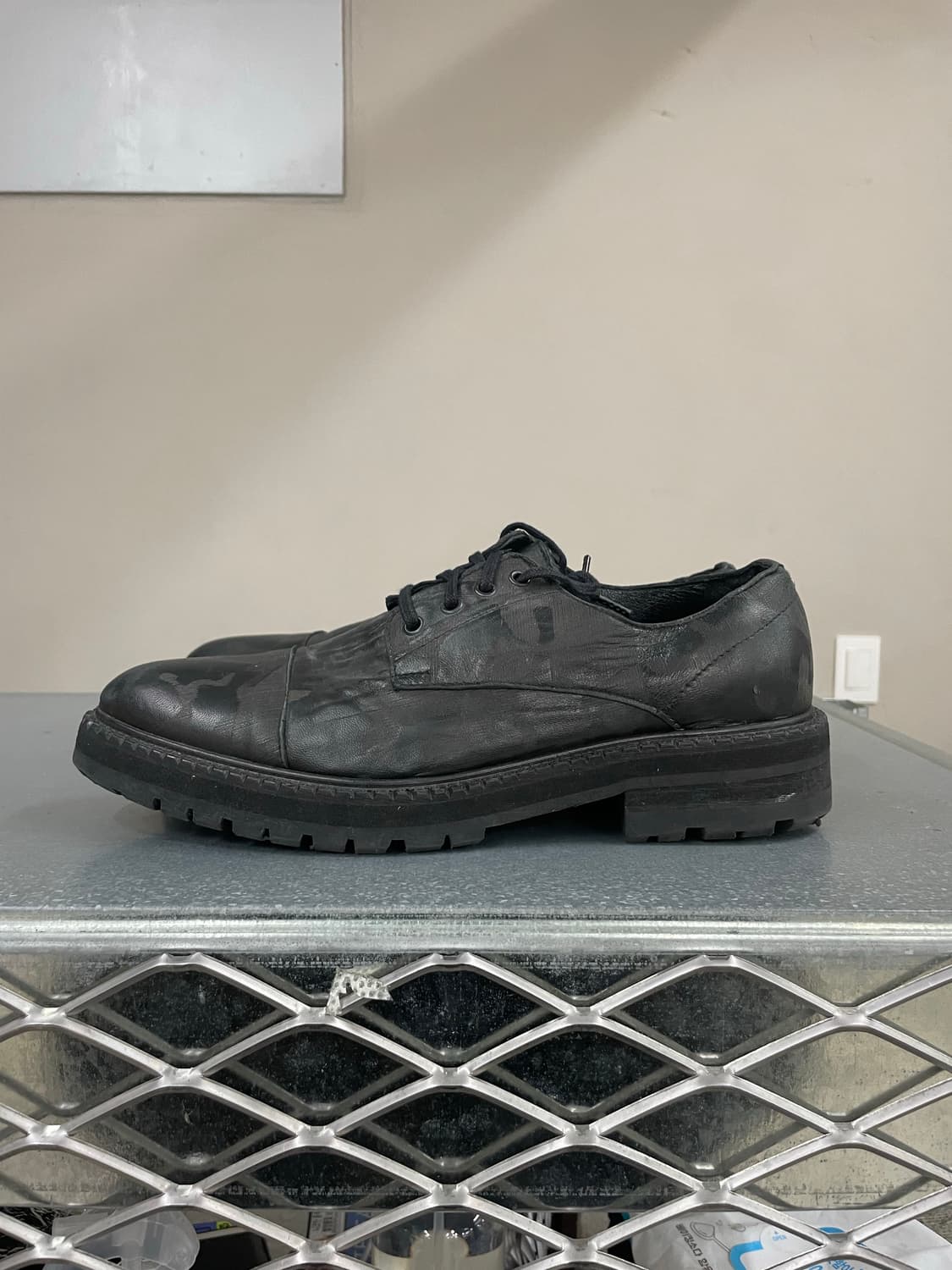 올세인츠 카모패턴 더비슈즈 EU41  상품이미지1