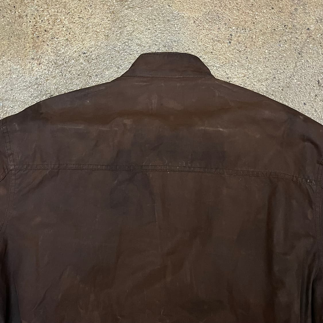 미국 빈티지 바버 브라운 왁스 자켓 상품이미지7