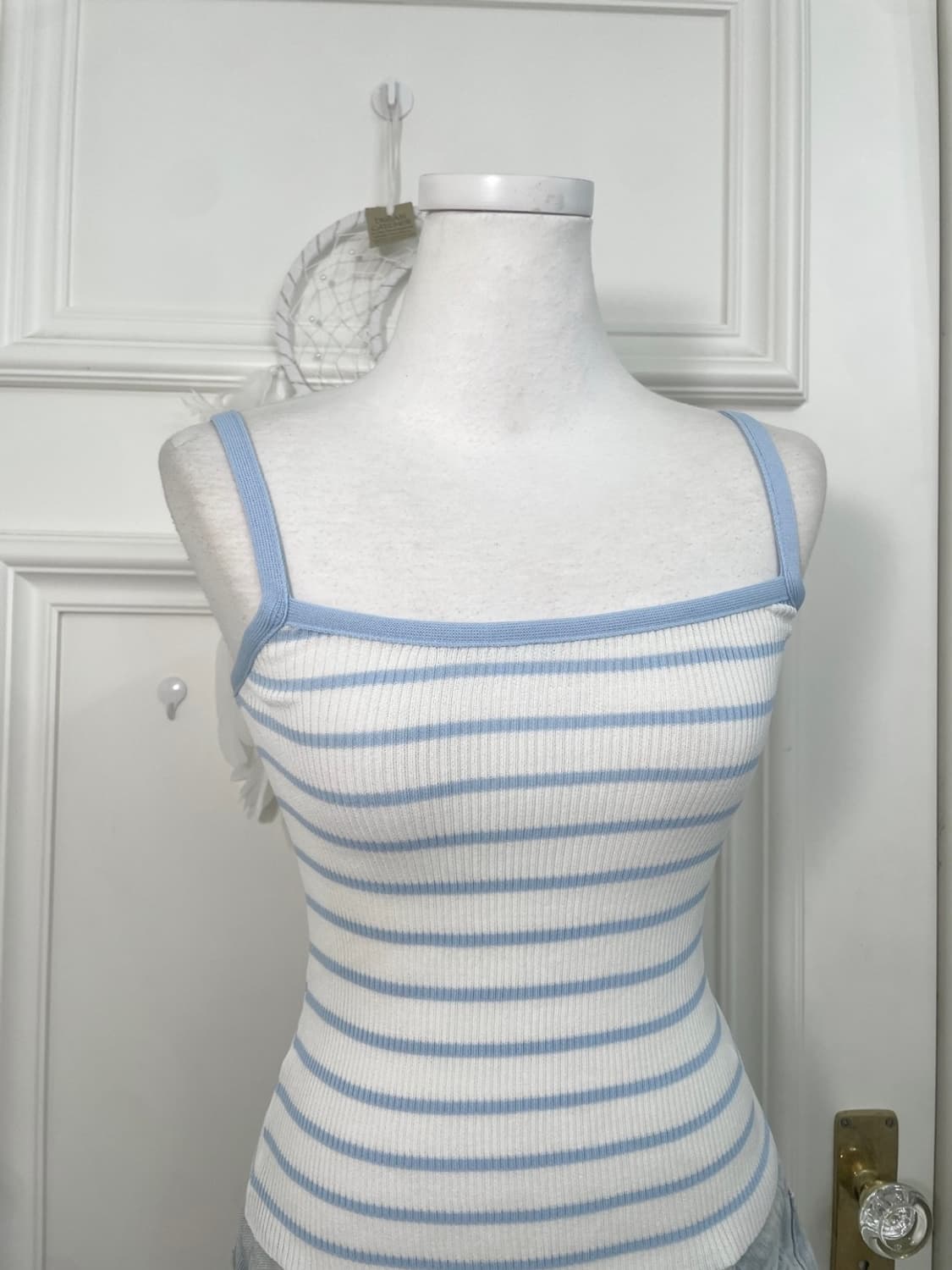 sky blue summer cardigan&stripe summer s 상품이미지10