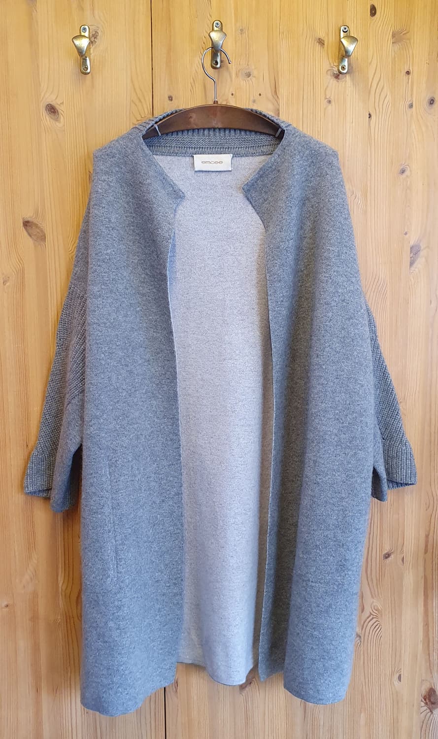 free.emcee 캐시미어 오픈 가디건 상품이미지2