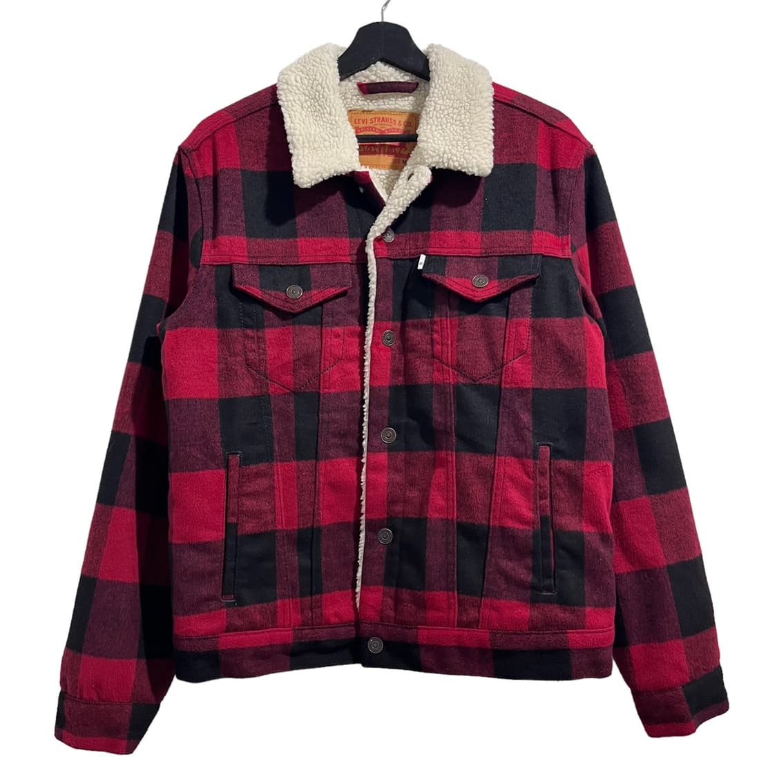 리바이스 헤비 체크 세르파 자켓 상품이미지2