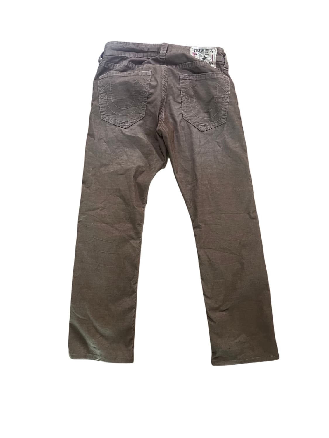 트루릴리전 바비 베이지 골덴 팬츠 상품이미지2