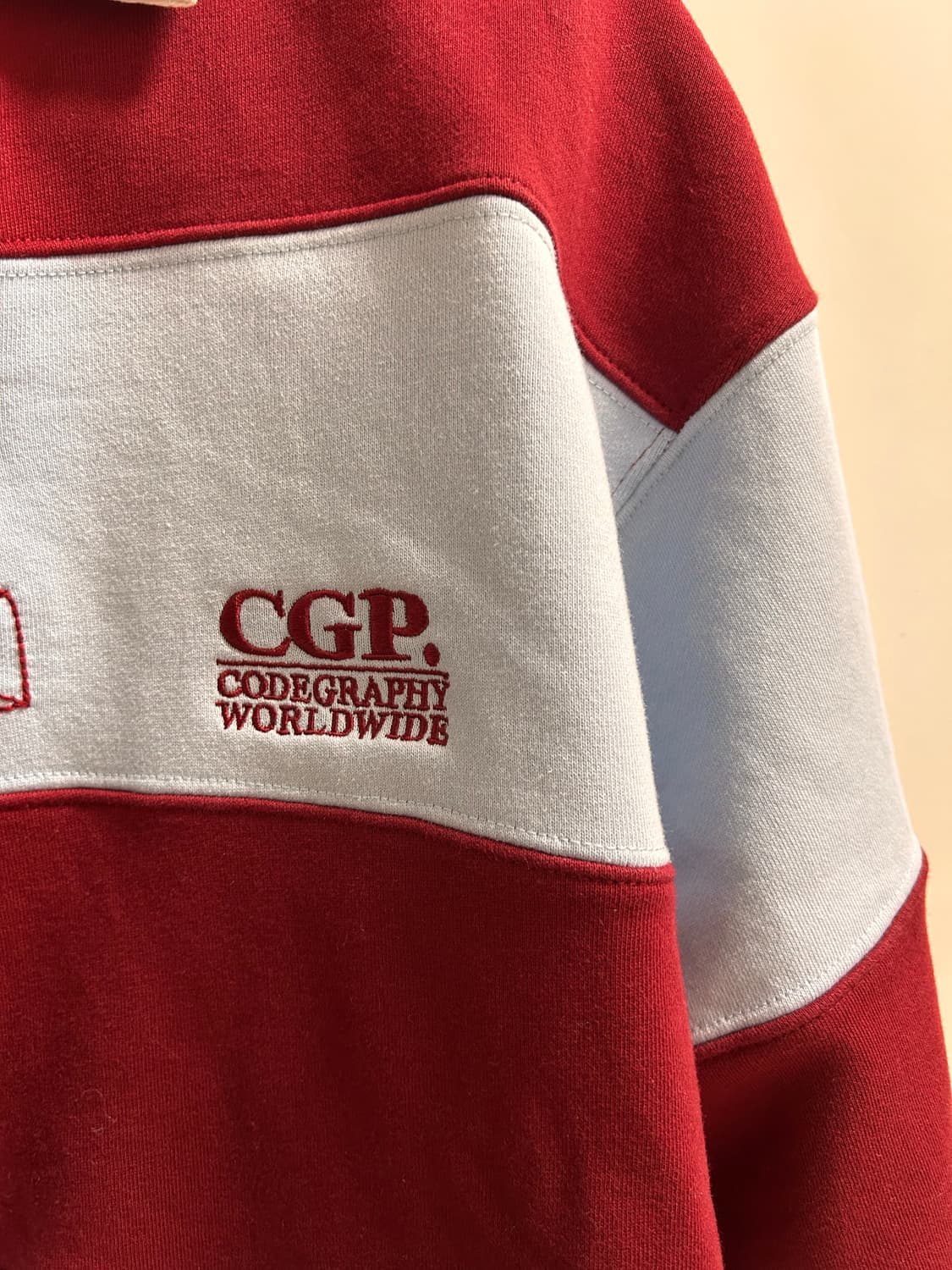 스트라이프 럭비 맨투맨 상품이미지4