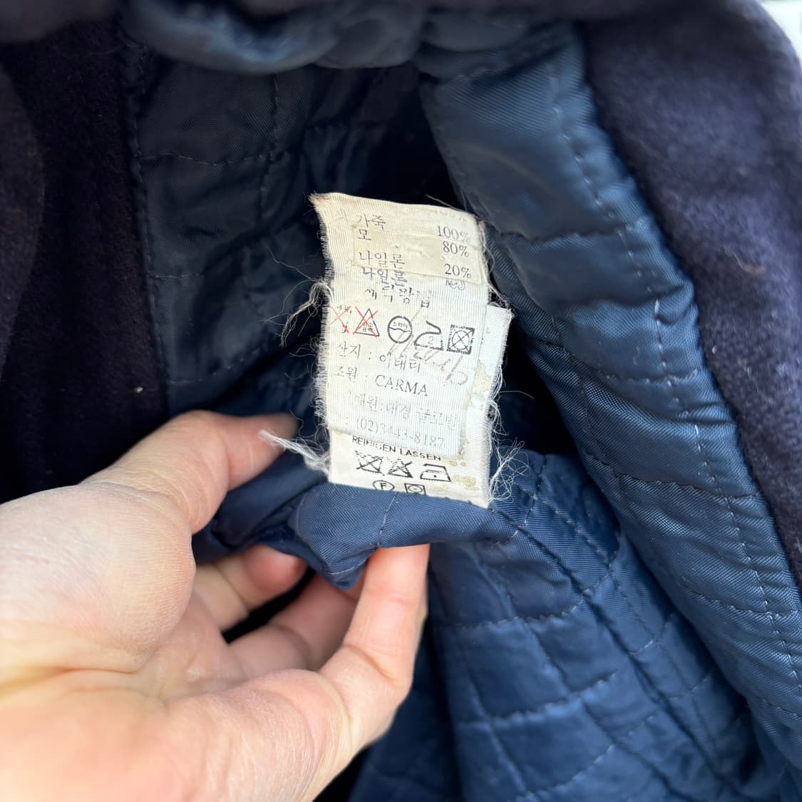 Castelbajac 카스텔바작 made in italy 울 자켓 상품이미지10