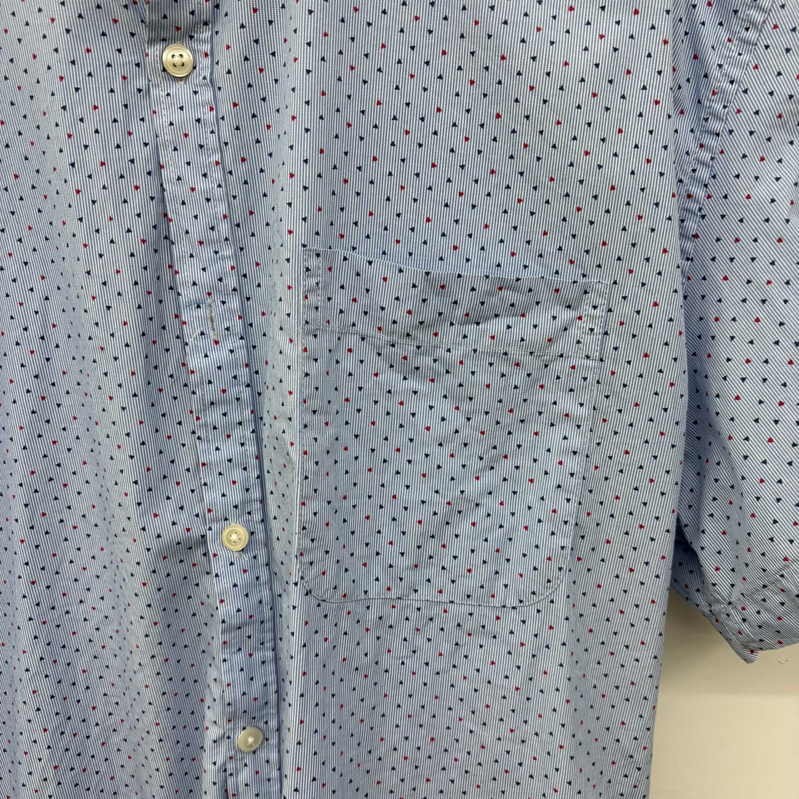 타미힐피거 반팔 셔츠 블루 도트 남XL 상품이미지2